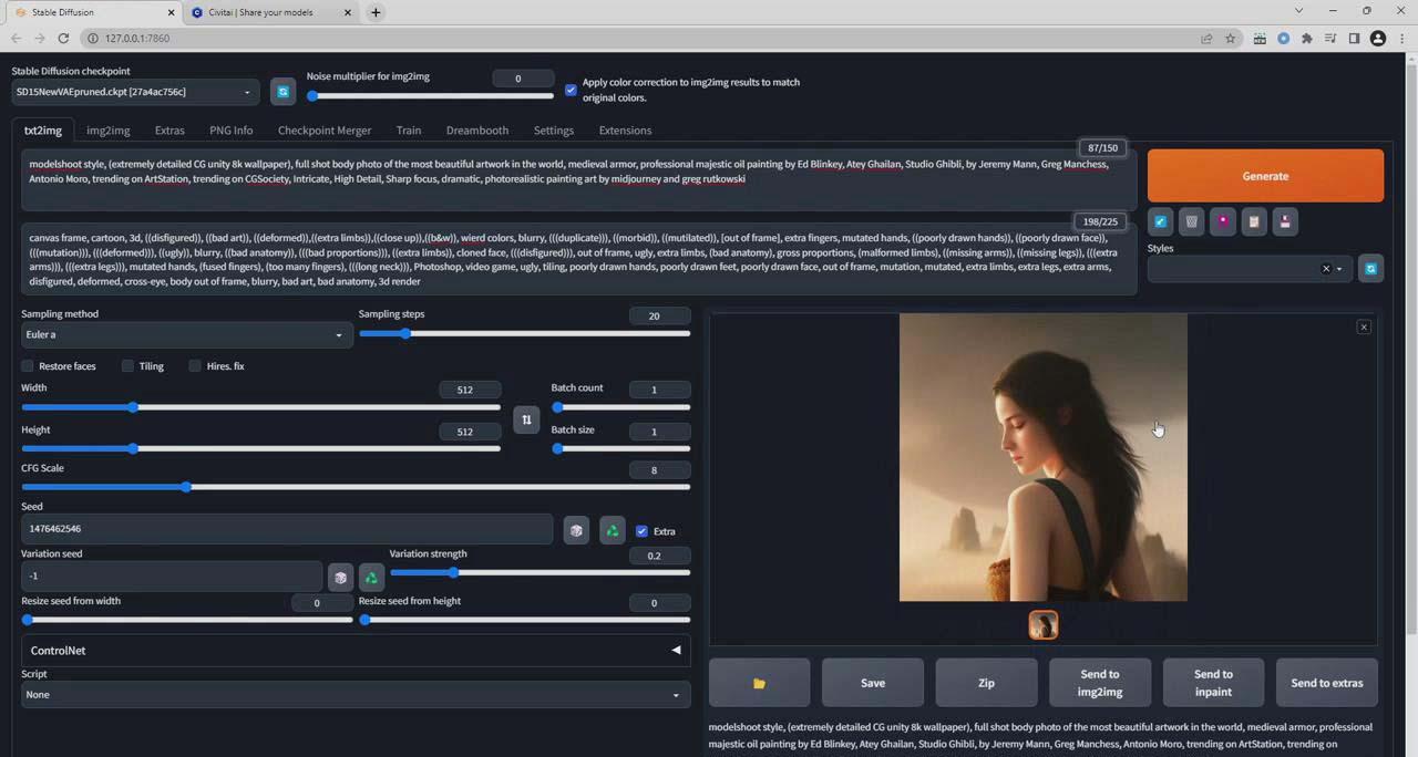 图片[2]-Stable Diffusion 大师班: 利用AI创建艺术图像及视频-31视频课-中英字幕-云创网