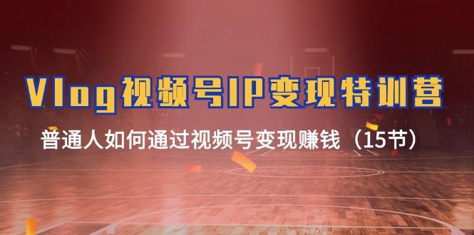 Vlog 视频号IP变现特训营，普通人如何通过视频号变现赚钱(15节-云创网