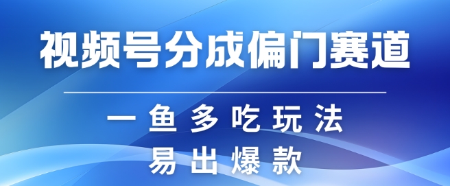 视频号创作者分成计划偏门类目，容易爆流，实拍内容简单易做【揭秘】-云创网